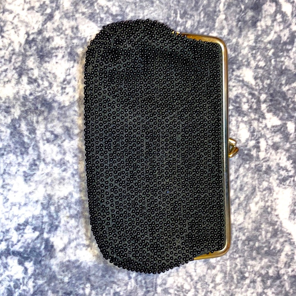 Black Bead Bag